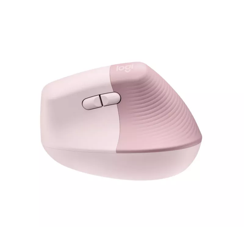 LOGITECH Lift Rechtshandige muis Draadloos Rosé / Donkerrosé