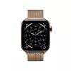 APPLE Watch Series 11 GPS + Cellular 42mm Goud titanium behuizing met Goud Milanese Loop