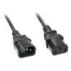 Lindy 2m C14 naar C13 verlengsnoer, 2 m, C14-koppeling, C13-koppeling, H05VV-F3G