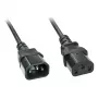 Lindy 2m C14 naar C13 verlengsnoer, 2 m, C14-koppeling, C13-koppeling, H05VV-F3G