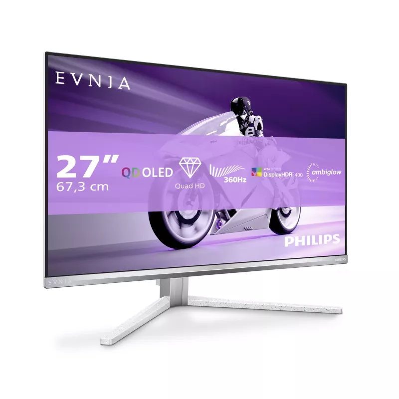 Philips Evnia 8000 27M2N8500/00 computermonitor 67,3 cm (26,5 inch) 2560 x 1440 pixel QHD QD-OLED wit
