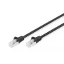 DIGITUS patchkabel - CAT6 - S/FTP - afgeschermd - 2m - zwart