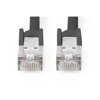 DIGITUS patchkabel - CAT6 - S/FTP - afgeschermd - 2m - zwart