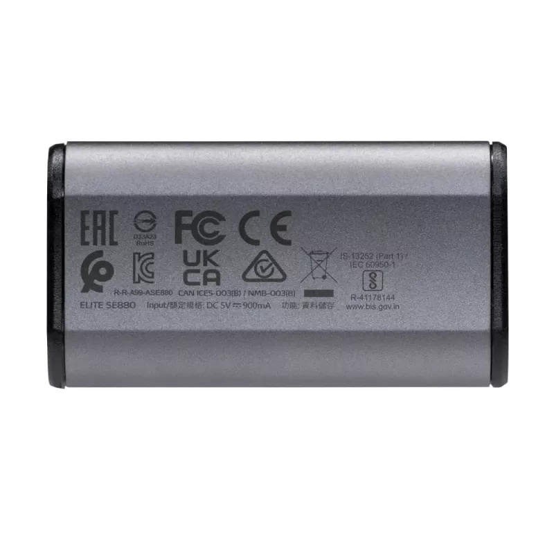 ADATA SE880 2 TB USB Type-C 3.2 Gen 2 (3.1 Gen 2) grijs