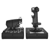 Logitech G X56 H.O.T.A.S. joystick en gashendel (Saitek Pro Flight X56 Rhino), bedraad USB, pc, zwart