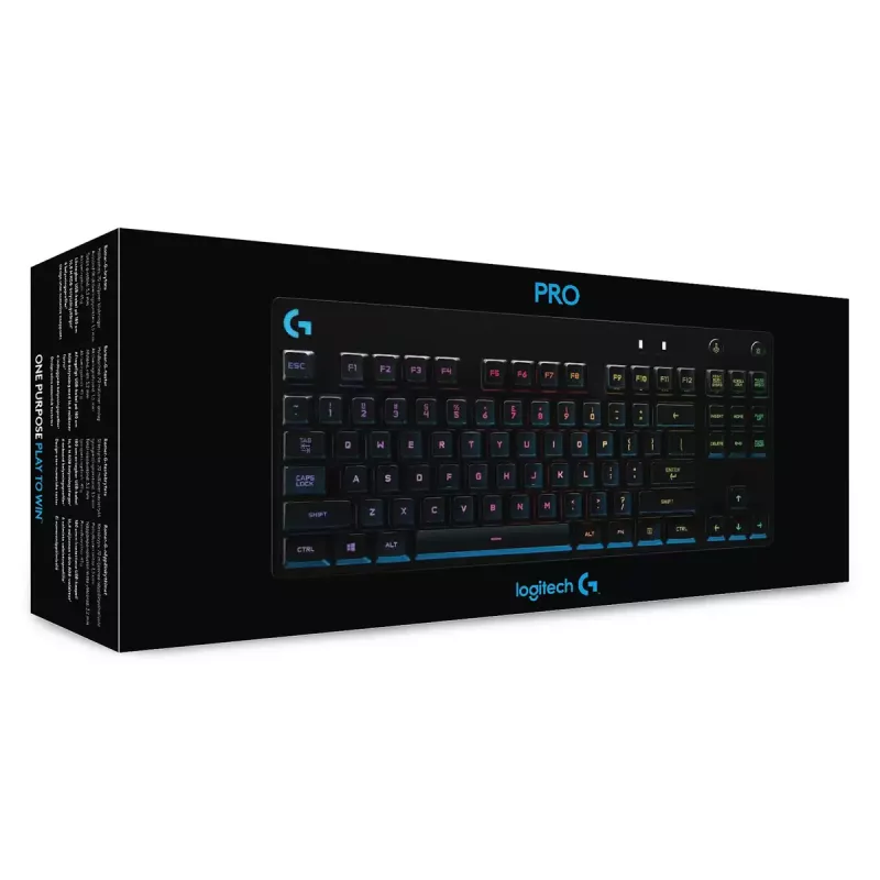 Mechanisch gaming-toetsenbord Logitech G PRO Tenkeyless RGB LED