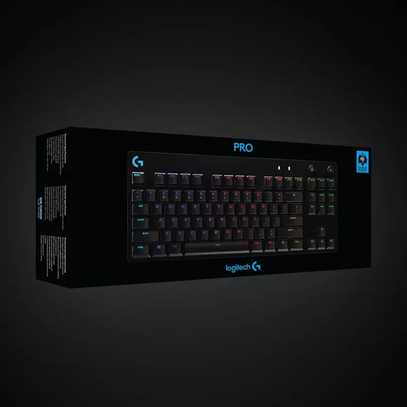 LOGITECH G Pro mechanisch gaming-toetsenbord zwart Qwerty US/Int'l