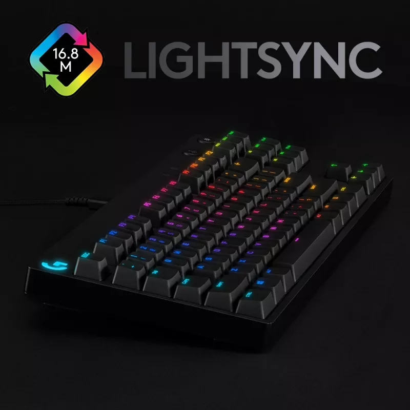 LOGITECH G PRO mechanisch gaming-toetsenbord zwart Qwertzu Duits