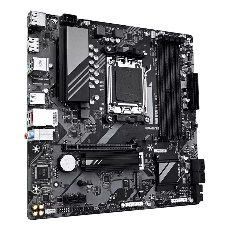 Moederbord GIGABYTE B650M D3HP, AMD AM5, Micro ATX