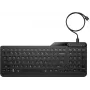 HP 405 multi-device verlicht bedraad toetsenbord, volledig formaat (100%), bedraad, USB, membraan, QWERTY, zwart