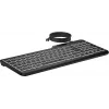 HP 405 multi-device verlicht bedraad toetsenbord, volledig formaat (100%), bedraad, USB, membraan, QWERTY, zwart