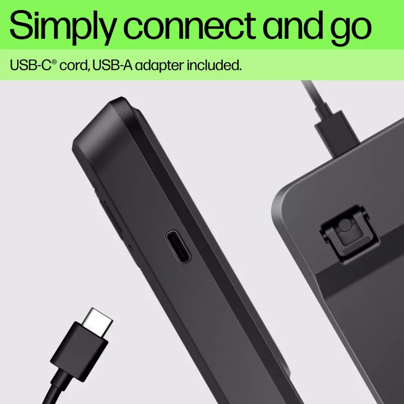 HP 405 multi-device verlicht bedraad toetsenbord, volledig formaat (100%), bedraad, USB, membraan, QWERTY, zwart