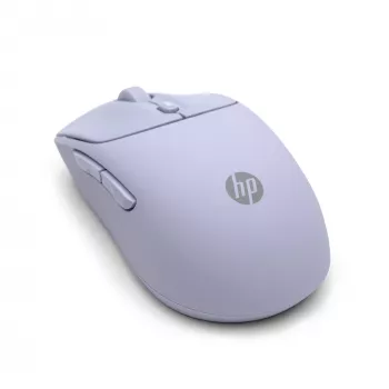 HP 400 stille paarse draadloze muis, voor beide handen, RF draadloos + Bluetooth, 6000 DPI, paars
