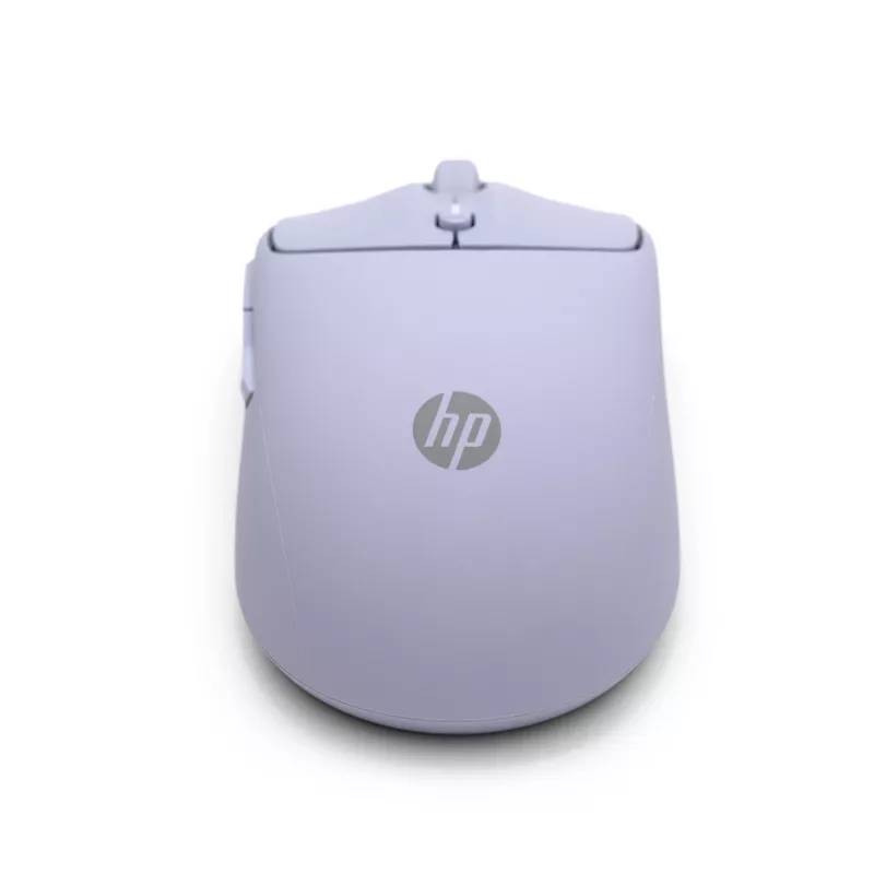 HP 400 stille paarse draadloze muis, voor beide handen, RF draadloos + Bluetooth, 6000 DPI, paars