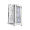 COUGAR midi-tower behuizing Duoface Pro ARGB, wit, midi-tower, pc, wit, ATX, EATX, micro ATX, Mini-ITX, SSI CEB, metaal, nylon, gehard glas, multi
