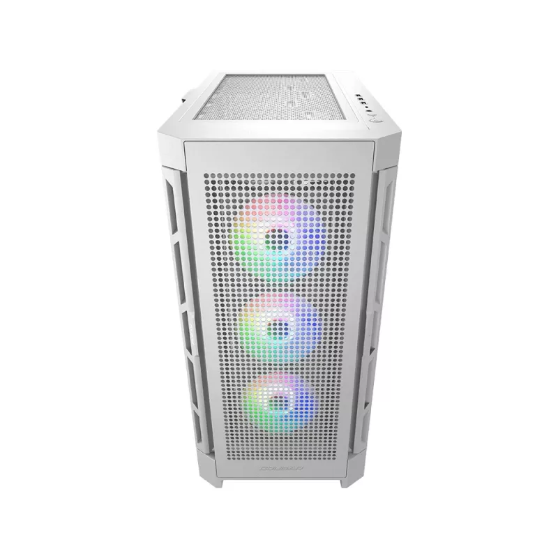 COUGAR midi-tower behuizing Duoface Pro ARGB, wit, midi-tower, pc, wit, ATX, EATX, micro ATX, Mini-ITX, SSI CEB, metaal, nylon, gehard glas, multi