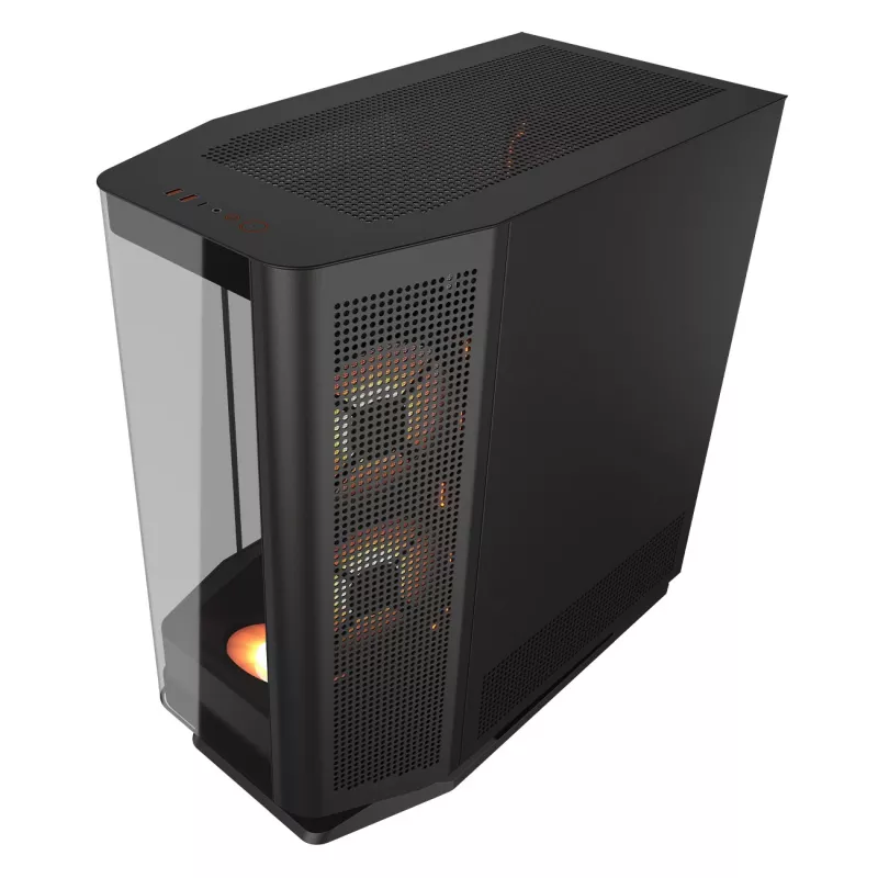 Computerbehuizing COUGAR FV270 ARGB midi-tower zwart