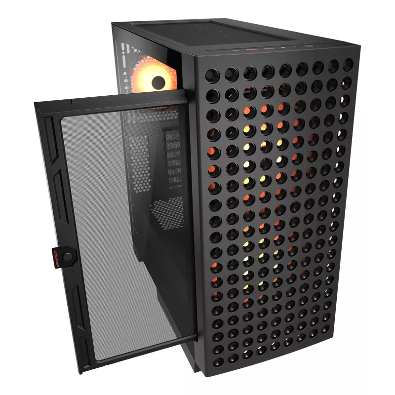 COUGAR midi-tower behuizing, Airface ECO, ARGB, zwart