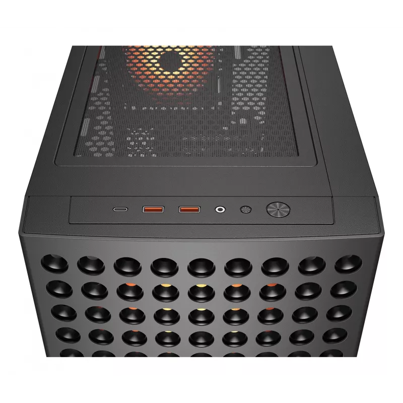 COUGAR midi-tower behuizing, Airface ECO, ARGB, zwart