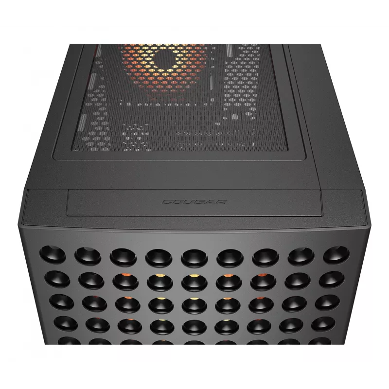 COUGAR midi-tower behuizing, Airface ECO, ARGB, zwart