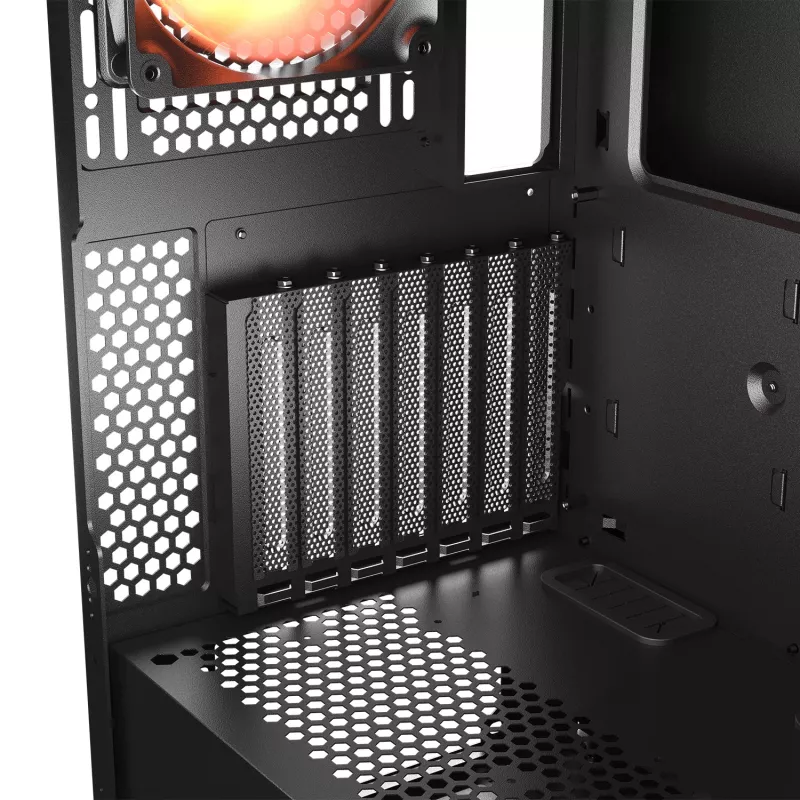 COUGAR midi-tower behuizing, Airface ECO, ARGB, zwart