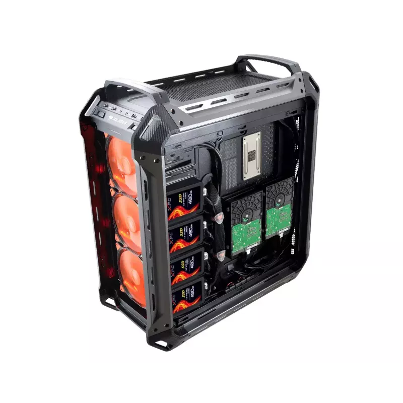 Full tower COUGAR Gaming Panzer Max-G zwart 120 140 mm ventilator