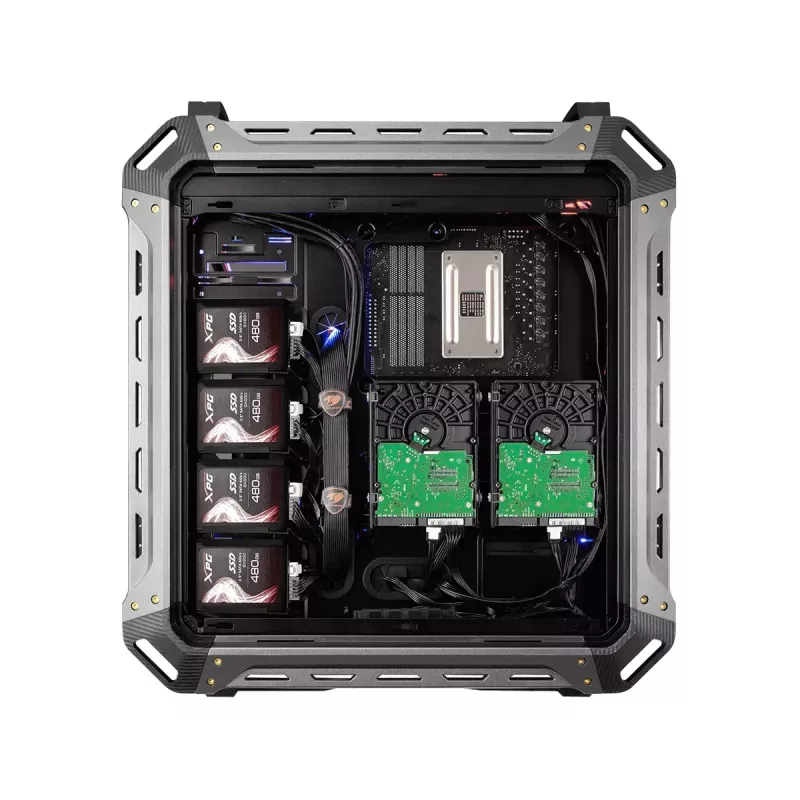 Full tower COUGAR Gaming Panzer Max-G zwart 120 140 mm ventilator