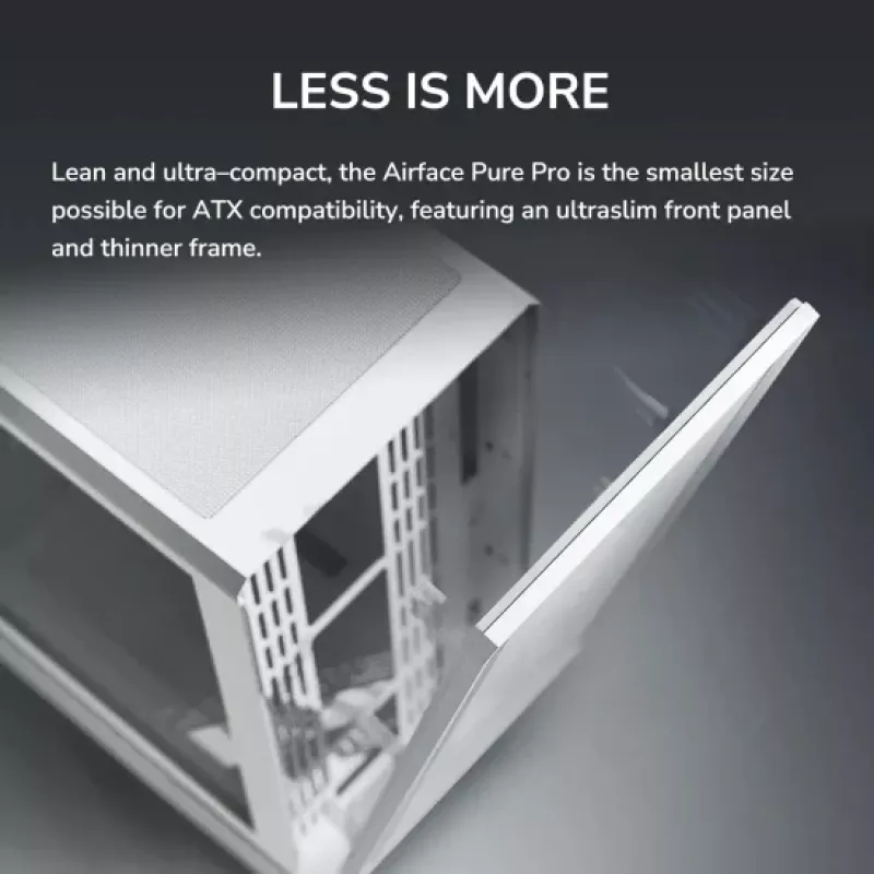 COUGAR Midi-Tower behuizing Airface Pure PRO, ARGB, zwart