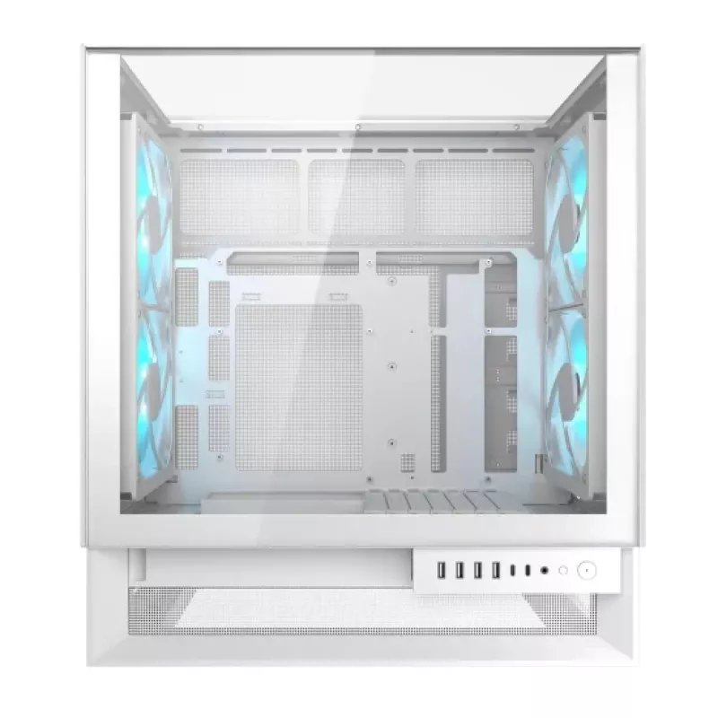 COUGAR Midi-Tower behuizing OmnyX, ARGB, wit