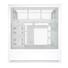 COUGAR Midi-Tower behuizing OmnyX, ARGB, wit