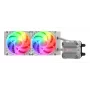 COUGAR CPU waterkoeling Poseidon Ultra 240, ARGB, wit, All-in-One-vloeistofkoeler, 12 cm, 500 tpm, 2200 tpm, wit