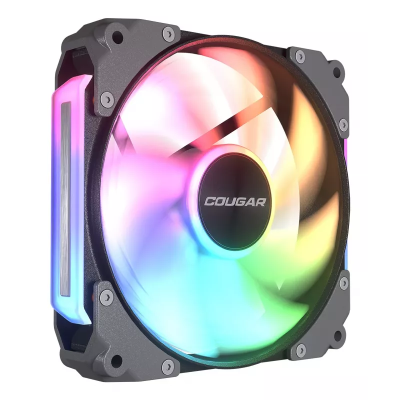 COUGAR behuizingsventilator Apolar 120 ARGB, zwart, ventilator, 12 cm, zwart