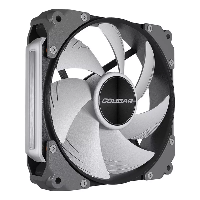 COUGAR behuizingsventilator Apolar 120 ARGB, zwart, ventilator, 12 cm, zwart