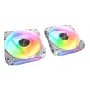 COUGAR behuizingsventilator Apolar 120 ARGB, wit (3-pack), ventilator, 12 cm, wit
