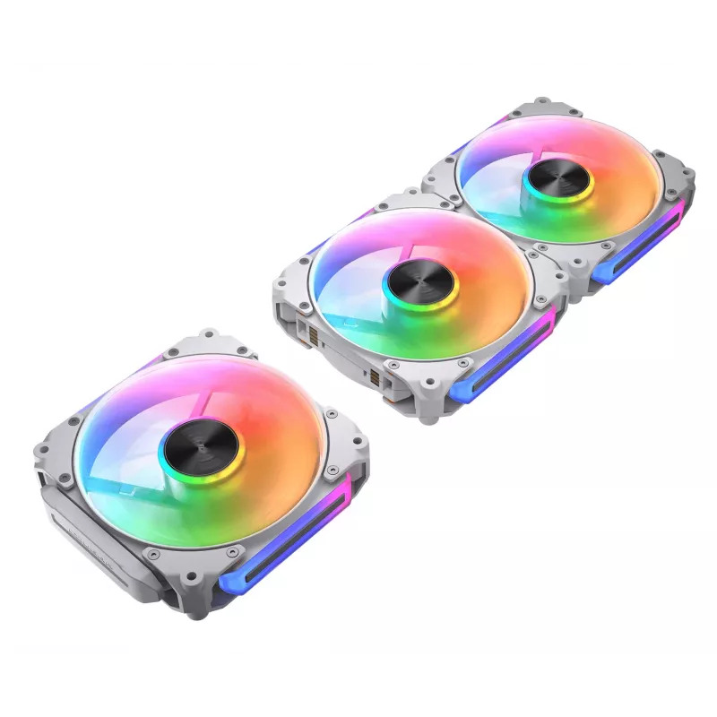 COUGAR behuizingsventilator Apolar 120 ARGB, Reverse Blade, wit (3-pack)