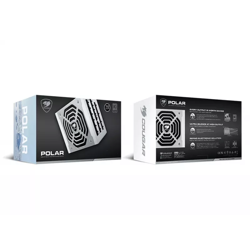 COUGAR Polar 1050W voeding ATX3.1 / 80 Plus Platinum / modulair