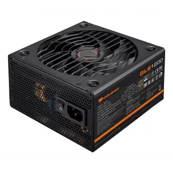 COUGAR voeding GLE 1200W ATX3.1 / 80 Plus Gold, 1200 W, 100 - 240 V, 50/60 Hz, 15-7,5 A, 120 W, 1200 W