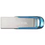 WESTERN DIGITAL SanDisk Ultra Flair - 128GB USB-stick - USB 3.0 - blauw