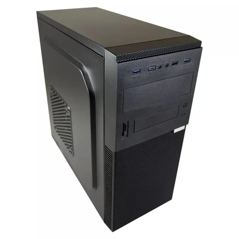 PC-behuizing LC-Power LC-7041B-ON Midi Tower zwart