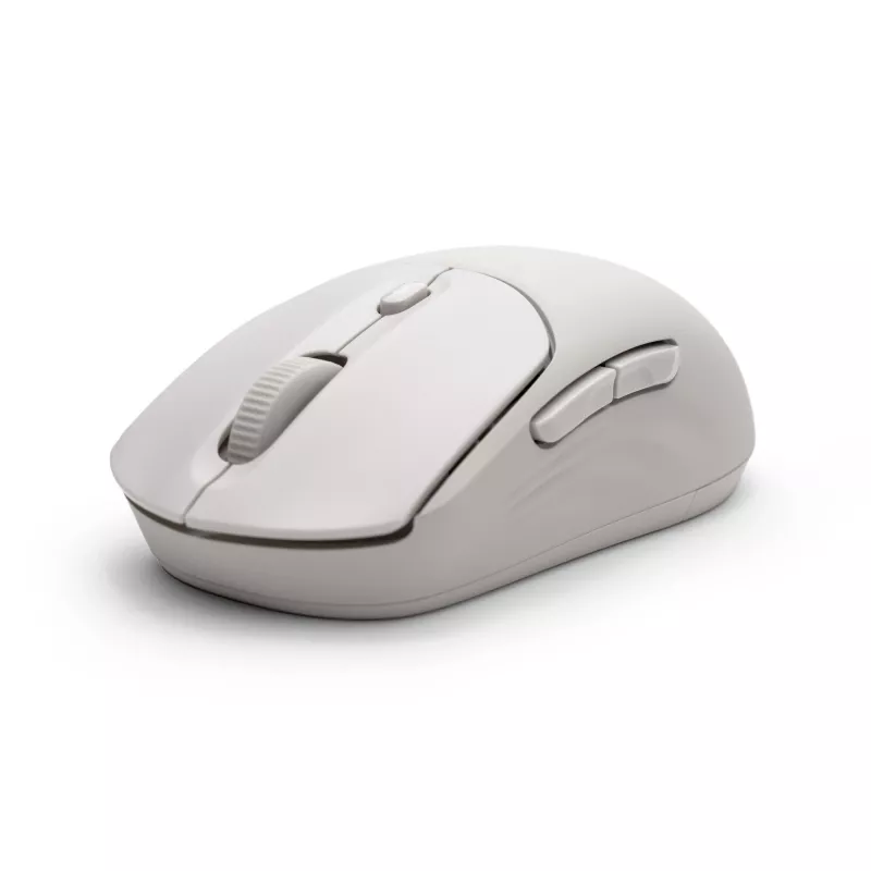 HP 400 Stille Maple draadloze muis, voor beide handen, RF draadloos + Bluetooth, 6000 DPI, beige
