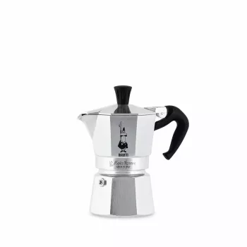 Mokapot BIALETTI Moka Express aluminium 2-kops (100 ml) zwart