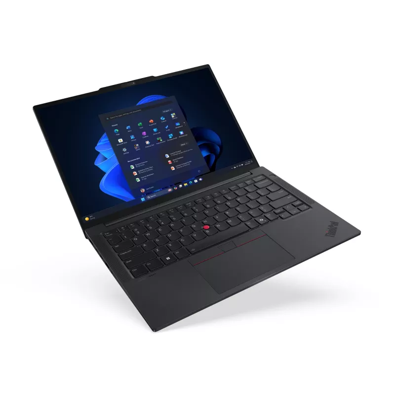 Lenovo ThinkPad E14 Gen 7 (Intel) Copilot+ PC Intel Core Ultra 5 228V laptop 35,6 cm (14 inch) 2.8K 32 GB LPDDR5x-SDRAM 1 TB SSD Wi-Fi 6E (802.11ax) Windows 11 Pro Duits zwart