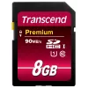 Flashgeheugen Transcend 8GB SDHC Class 10 UHS-I TS8GSDU1