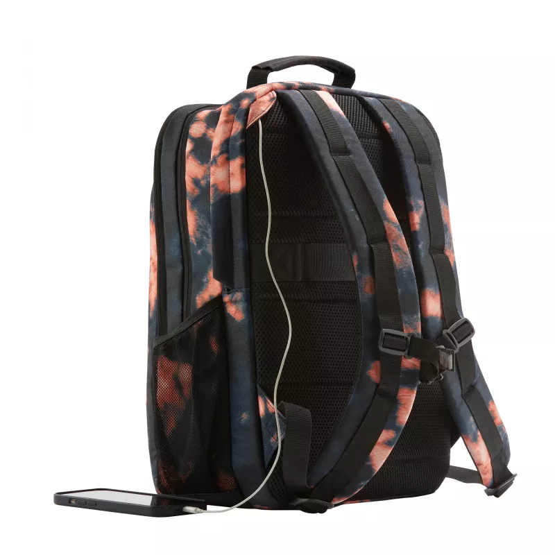 Vrijetijdsrugzak HP Campus XL Tie Dye rugzak zwart polyester