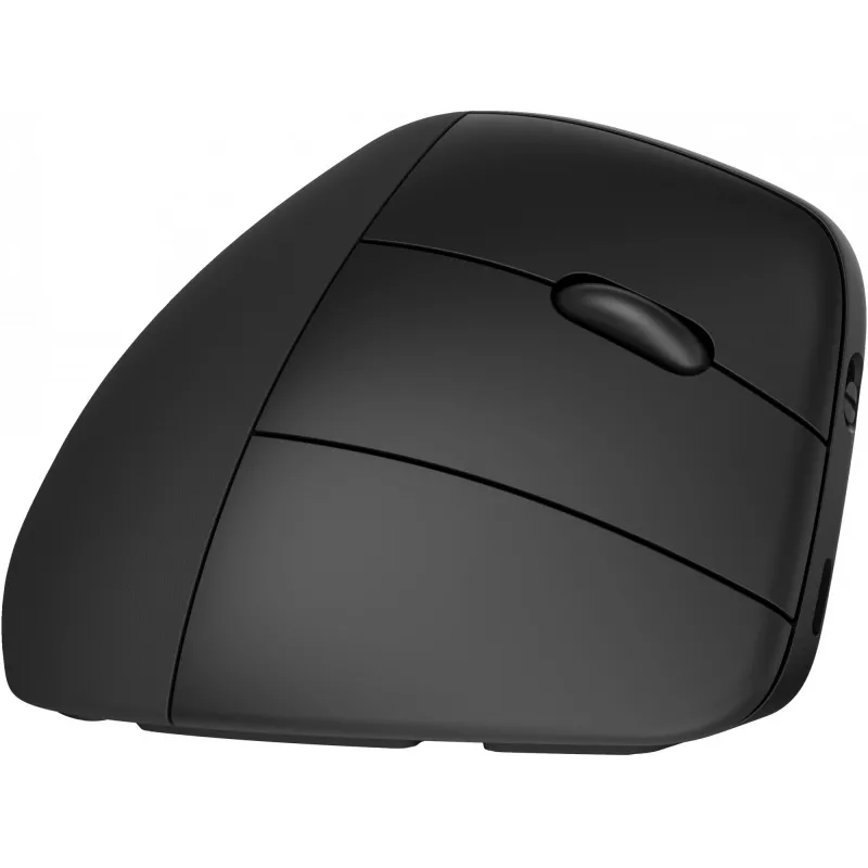 HP 920 ergonomische draadloze muis, rechtshandig, verticaal ontwerp, Bluetooth + USB Type-A, 4000 DPI, zwart