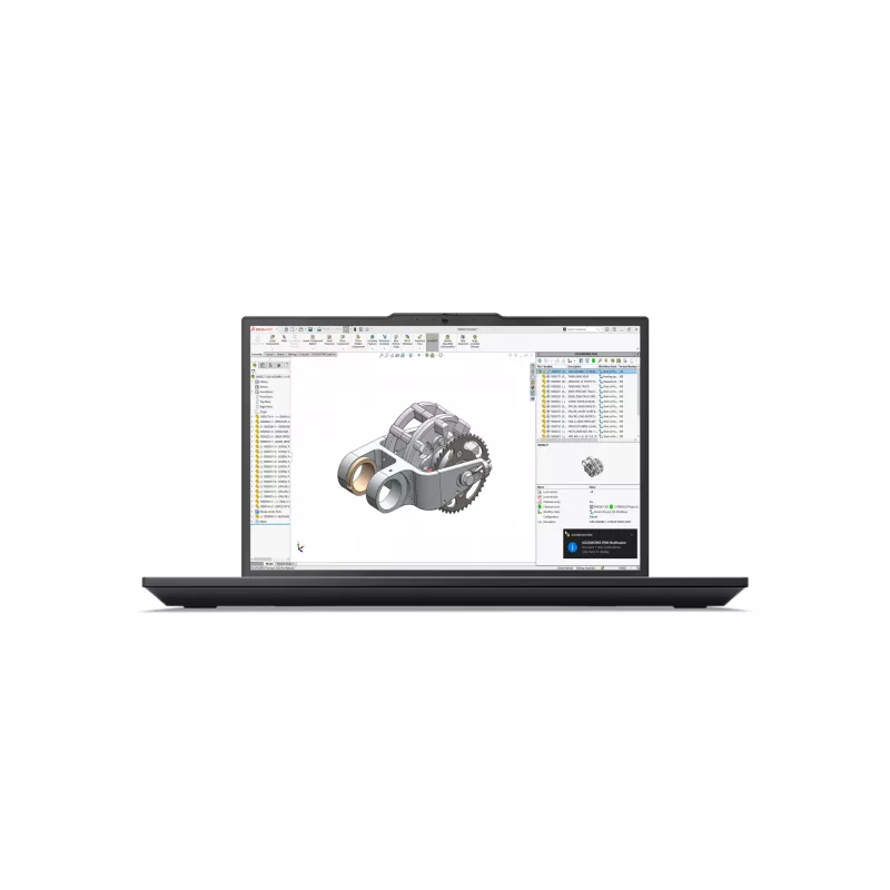 Lenovo ThinkPad P16v Gen 3 (Intel) Intel Core Ultra 7 255H Mobile Workstation 40,6 cm (16 inch) WUXGA 32 GB DDR5-SDRAM 1 TB SSD NVIDIA RTX PRO 2000 Blackwell Wi-Fi 7 (802.11be) Windows 11 Pro Duits zwart