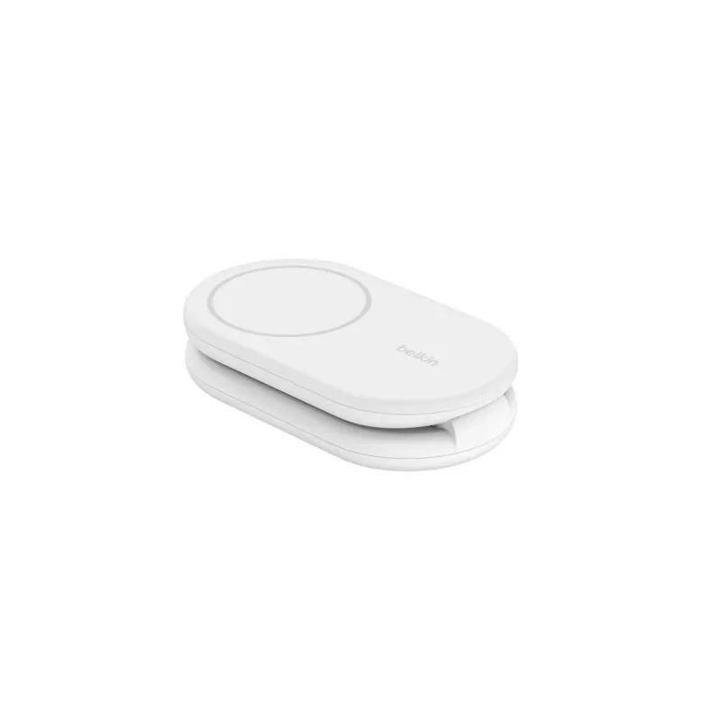 BELKIN Boostcharge Qi2 15w Magnetic 2in1 Standaard – wit