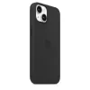 Cover Apple iPhone 14 siliconen case met MagSafe middernacht