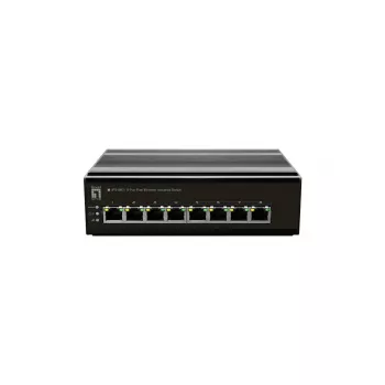 Unmanaged switch LevelOne IFS-0801 8-poorts Fast Ethernet industrieel