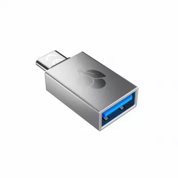 CHERRY 61710036 adapter USB-A naar USB-C, zilver